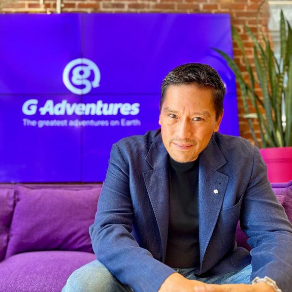 Bruce Poon Tip, founder of G Adventures