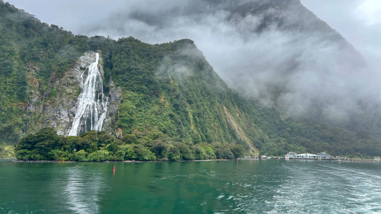 The natural beauty of Milford Sound is a highlight of New Zealand’s South Island.