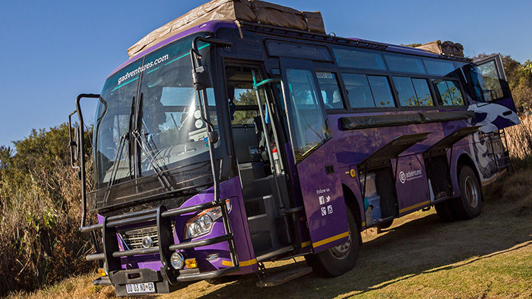 G Adventures refurbished its Lando overland vehicles, which it uses in Africa.