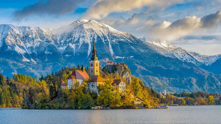 Mary’s Church on Bled Island Mary’s Church on Bled Island