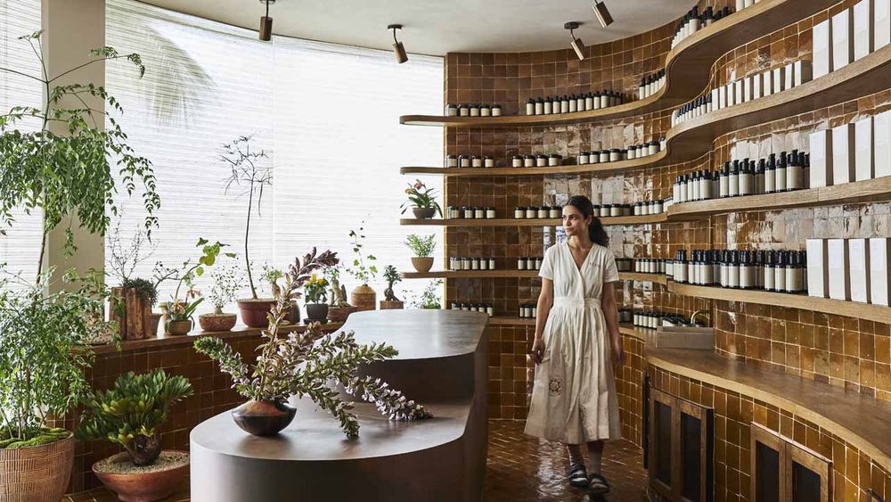 Surya Spa, located in the Santa Monica Proper Hotel, was designed by Kelly Wearstler and is an Ayurvedic spa.