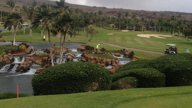 The Ko Olina Golf Club on Oahu is home to LPGA events and more. // (c) 2013 Kenneth Shapiro
