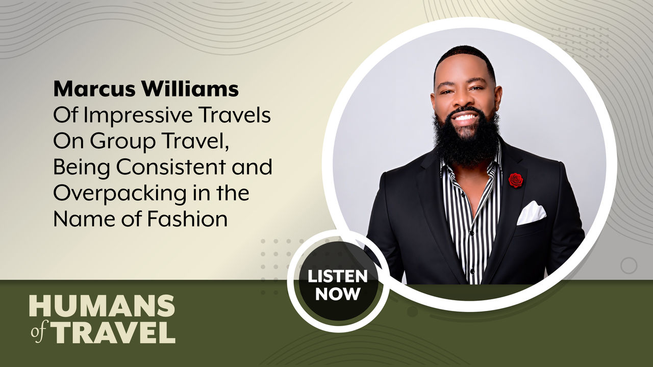 Marcus Williams of Impressive Travels On Group Travel, Being Consistent and Overpacking in the Name of Fashion