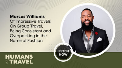 Marcus Williams of Impressive Travels On Group Travel, Being Consistent and Overpacking in the Name of Fashion