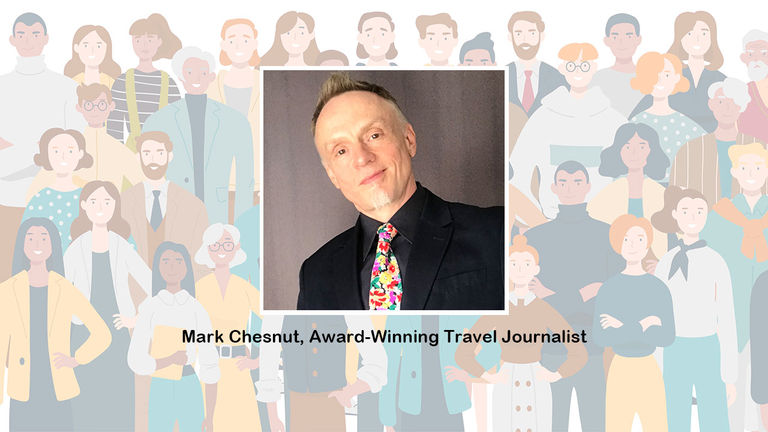 Travel journalist Mark Chesnut