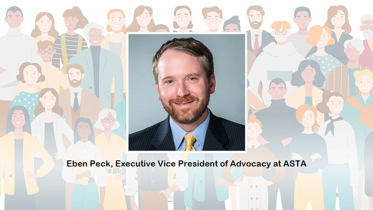 Eben Peck, executive vice president of advocacy for ASTA