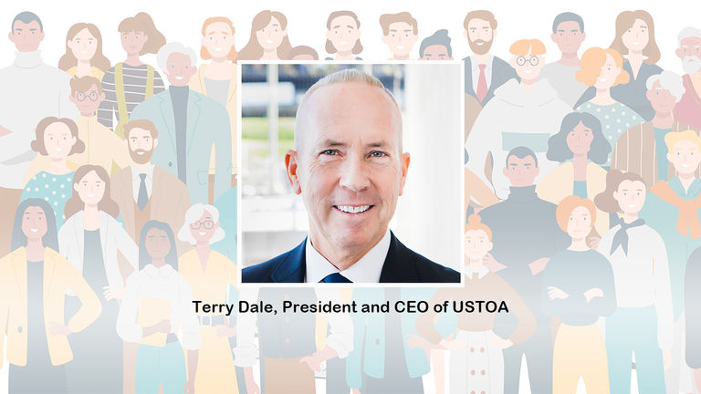 Terry Dale, president and CEO of USTOA