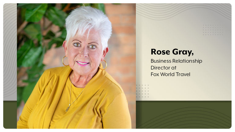 Rose Gray, business relationship director at Fox World Travel