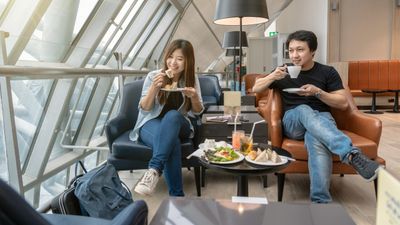 Airport lounge access can help a client's vacation experience be comfortable from beginning to end.