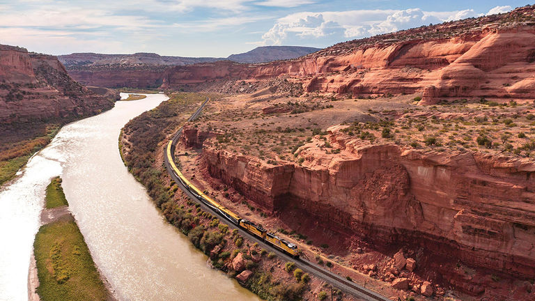 Onboard Canyon Spirit itineraries, the American South West's famous red rocks are common sights.