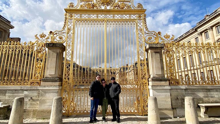 Paris felt considerably less crowded for Samantha Davis-Friedman and her family.