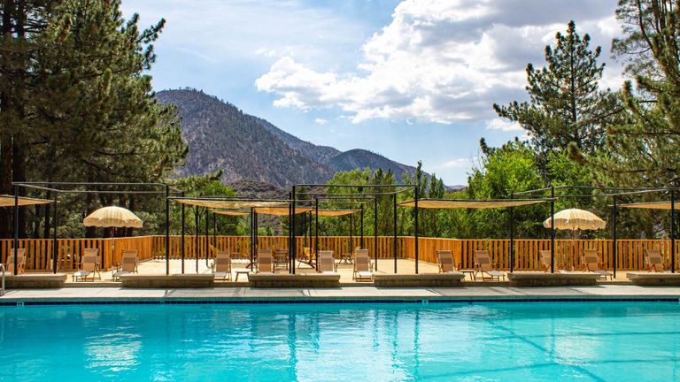 Huttopia properties include perks such as central lodges, children's playgrounds and heated swimming pools.
