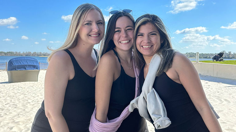 From left: Marvelous Mouse’s Shelby Reyes, Jessica Mailerman and Nicole Rivera