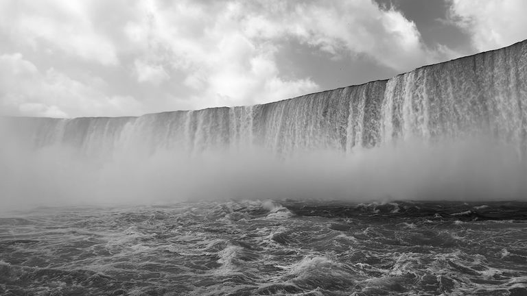 Horseshoe Falls in Niagara Falls in all its glory