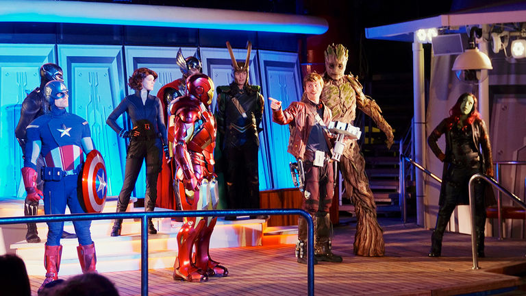 Disney also hosts Marvel Day at Sea.