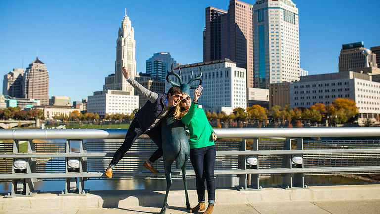 Smaller cities, such as Columbus, Ohio, are reaching out to LGBTQ travelers.