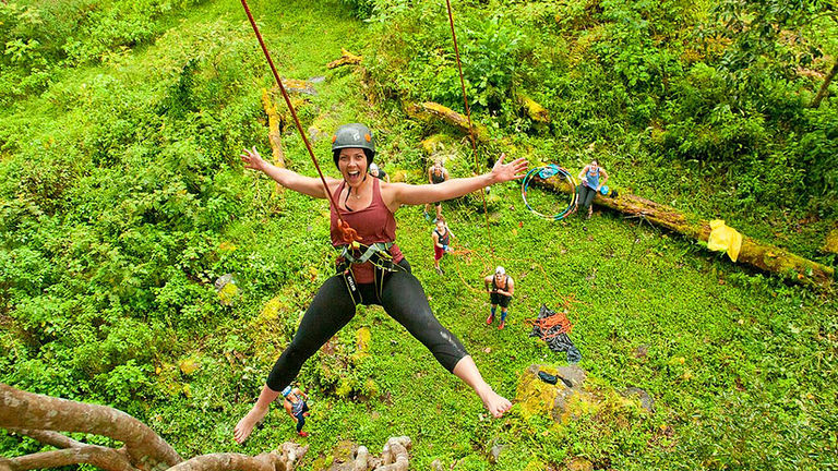 Women are encouraged to step into their power on women-only adventure trips.