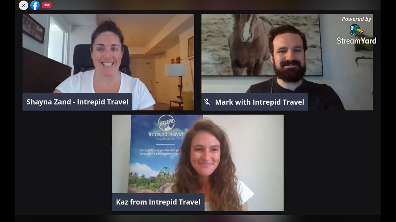 Intrepid Travel Hosts Virtual Summit for Travel Advisors