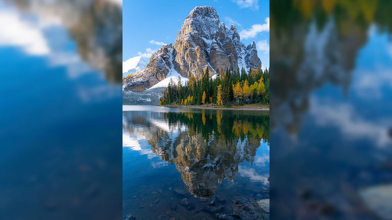 A view from the Canadian Rockies