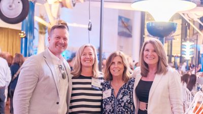 Buzzy evening events at Hotel del Coronado and the San Diego Air & Space Museum allowed for organic networking.