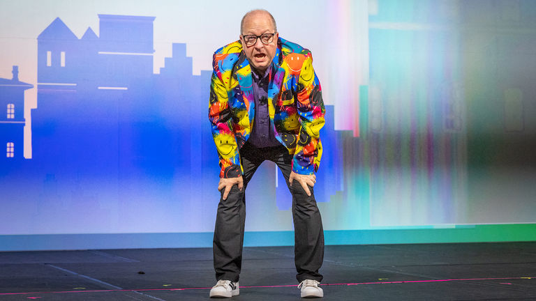 Martin Mussey, business development manager for Nexion and this year’s CoNexion emcee, infused the event with wit and visual humor.
