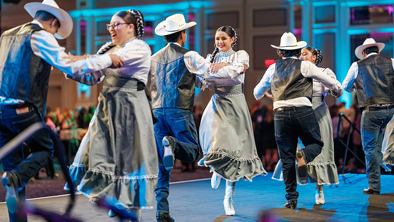 The Mexican Caribbean sponsored the opening night reception, including cultural performances.