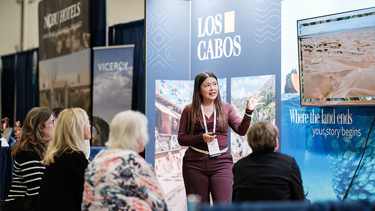 The event included a tradeshow with advisor-supplier meetings.