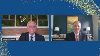 Avoya Travel’s Brad and Van Anderson were among those celebrated during the digital ceremony.