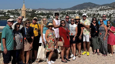 Event attendees toured Greece and Turkey.