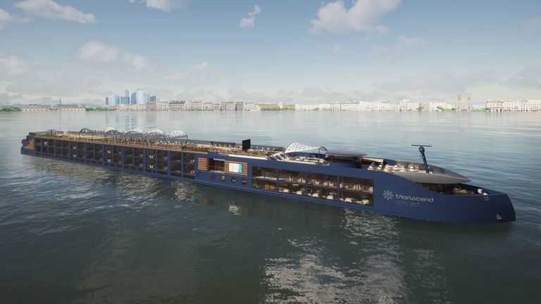 Transcend Cruises has announced the names of its first charter-exclusive riverboats: Transcend Connect and Transcend Evolve.
