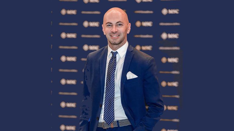 Matteo Mancini, manager of kids and family entertainment with MSC Cruises.