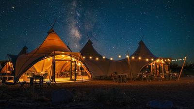 Under Canvas locations across the U.S. immerse guests in incredible natural settings without sacrificing comfort.