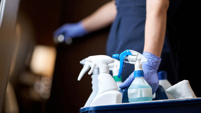 AAA is checking the cleanliness of hotels’ common surfaces.