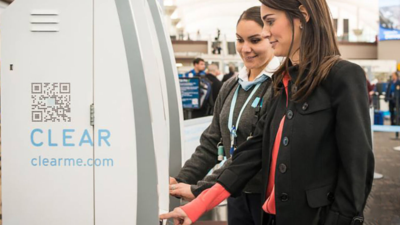 Clear technology will be used to speed up Hertz’s rental process.