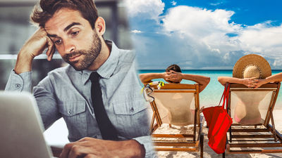 Americans report they would give up vacation time for more pay.