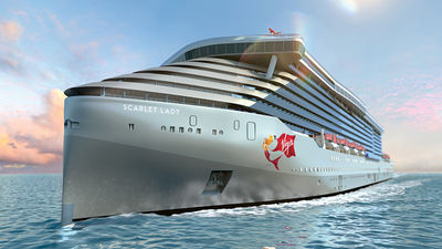 Virgin Voyages’ Scarlet Lady will launch in April.
