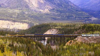 Railbookers is offering tours with Alaska Railroad.