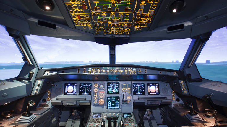 Fiji Airways cockpit