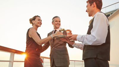 Seabourn is known for its warm hospitality.