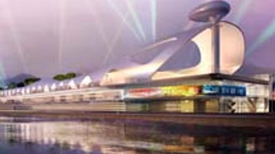 Kai Tak Cruise Terminal Underway