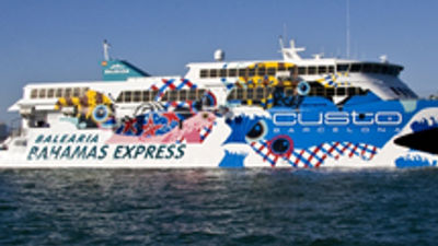 The Balearia Bahamas Express Services Grand Bahama Island