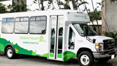 New Hawaii Island Airport Shuttle from Roberts Hawaii