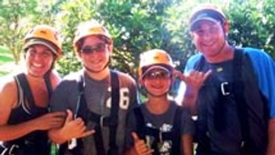 Family Zipline Tour in Maui