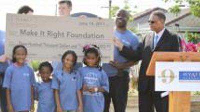 Hyatt Regency New Orleans and Make It Right Join Forces