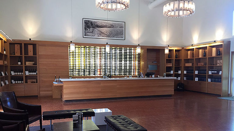 Ride to the beautiful Etude Wines in Napa. // © 2016 Valerie Chen