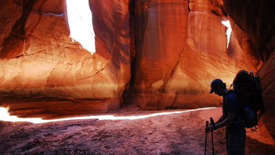 Amazing hiking trails, such as Buckskin Gulch, are a great way for clients to explore a new place. // © 2015 Creative Commons user firehole