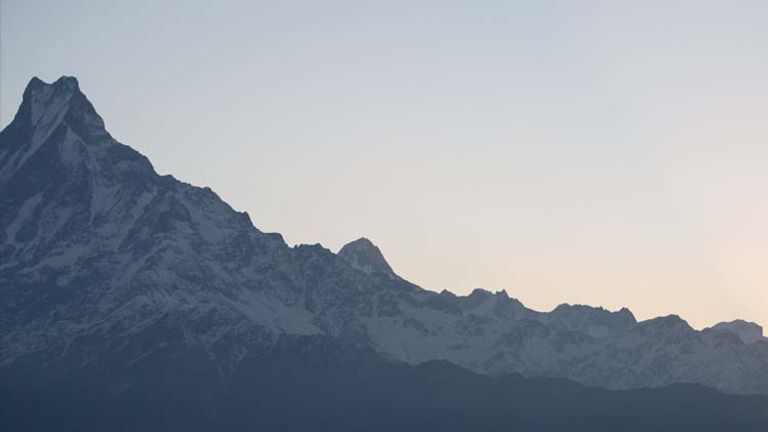 Tadapani, as well as Ghandruk, offer great views of Machhapuchhre (also known as “Fish Tail”). // © 2015 Mindy Poder