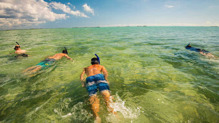 The island is great for watersports, particularly snorkeling. // © 2016 Chad Case Photography