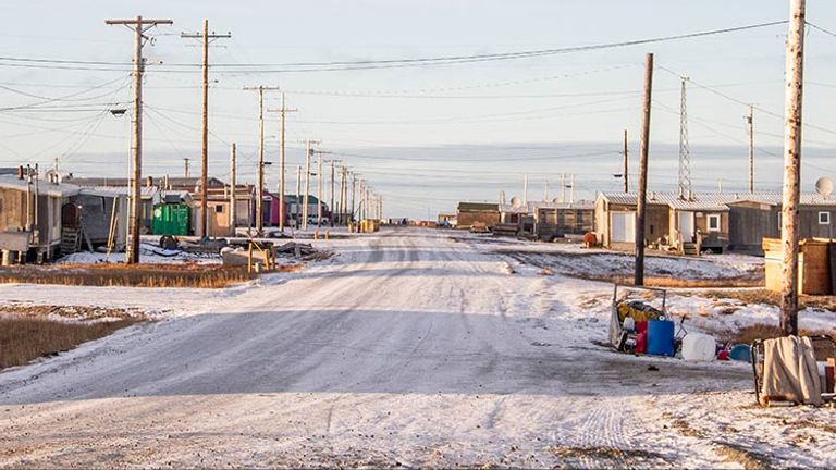 Remote Kaktovik is home to about 250 people, mostly of the Inupiat tribe. // © 2017 iStock