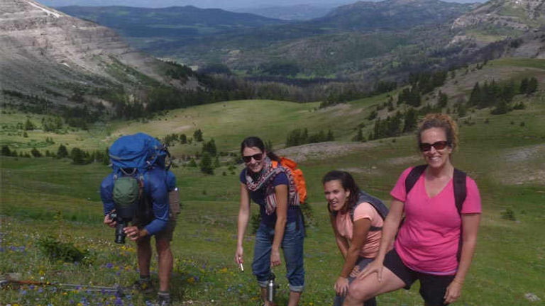 Hiking is another activity offered at the lodge. // © 2013 Adventures by Disney
